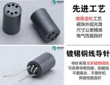 雙孔磁珠